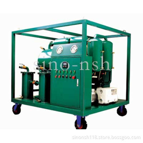 Double stages Vacuum Transformer Oil Purifier